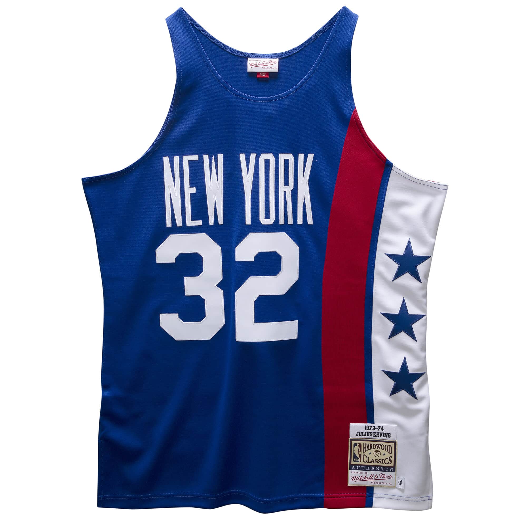 Julius Erving New York Nets 1973-74 Jersey