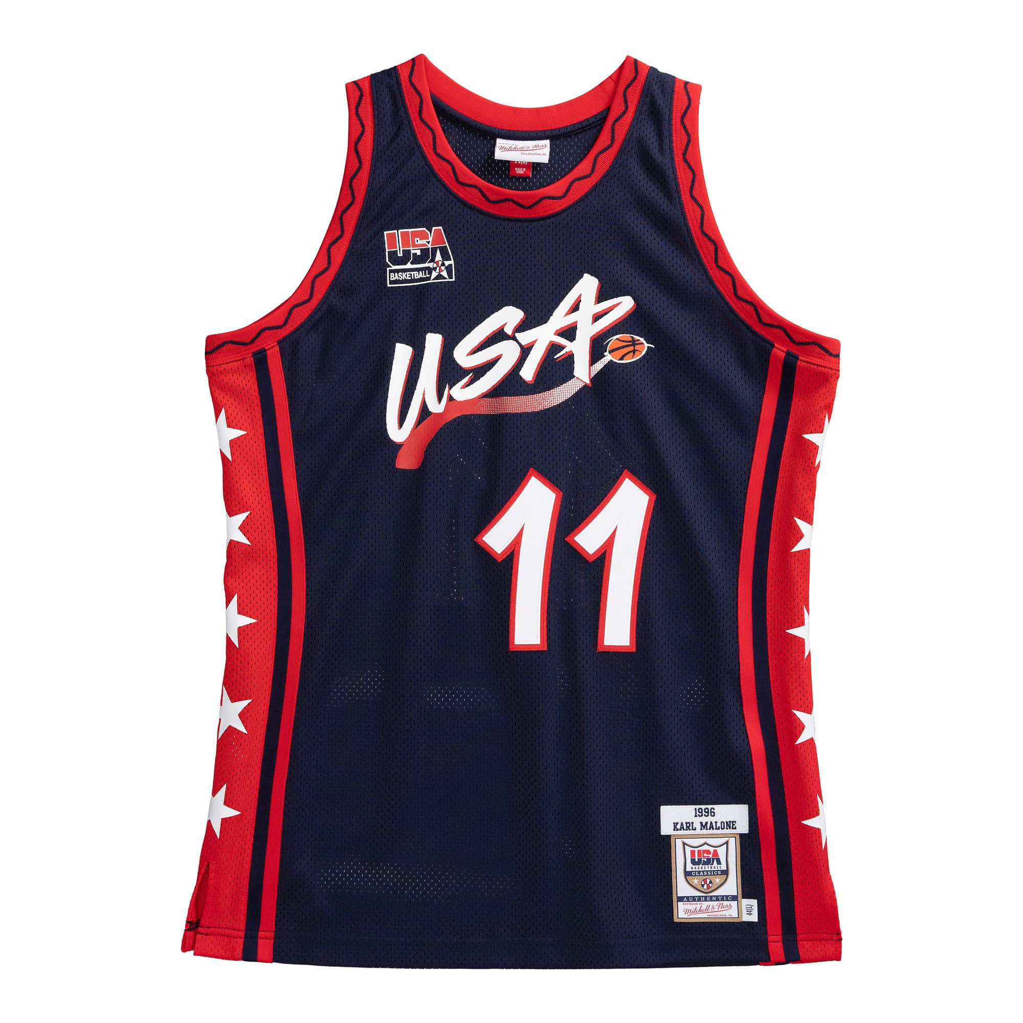 Karl Malone Team USA Mens 1996-97 Jersey