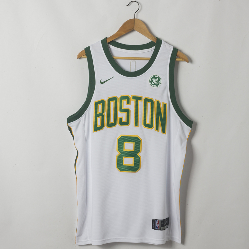 Kemba Walker 8 Boston Celtics 2019/20 White City Edition Jersey