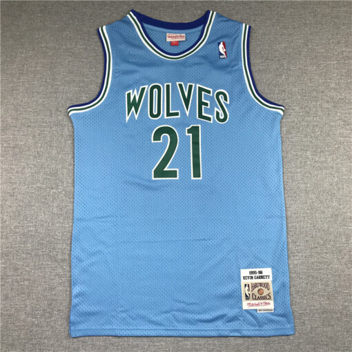 Kevin-Garnett-21-Minnesota-Timberwolves-M-N-Blue-1995-96-Classic-Jersey