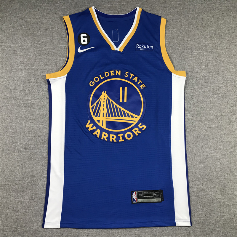 Klay Thompson #11 Golden State Warriors 2022-23 Icon Royal Jersey