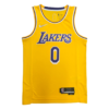 Kyle Kuzma #0 Los Angeles Lakers 2021-22 Gold Jersey
