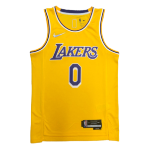 Kyle Kuzma #0 Los Angeles Lakers 2021-22 Gold Jersey