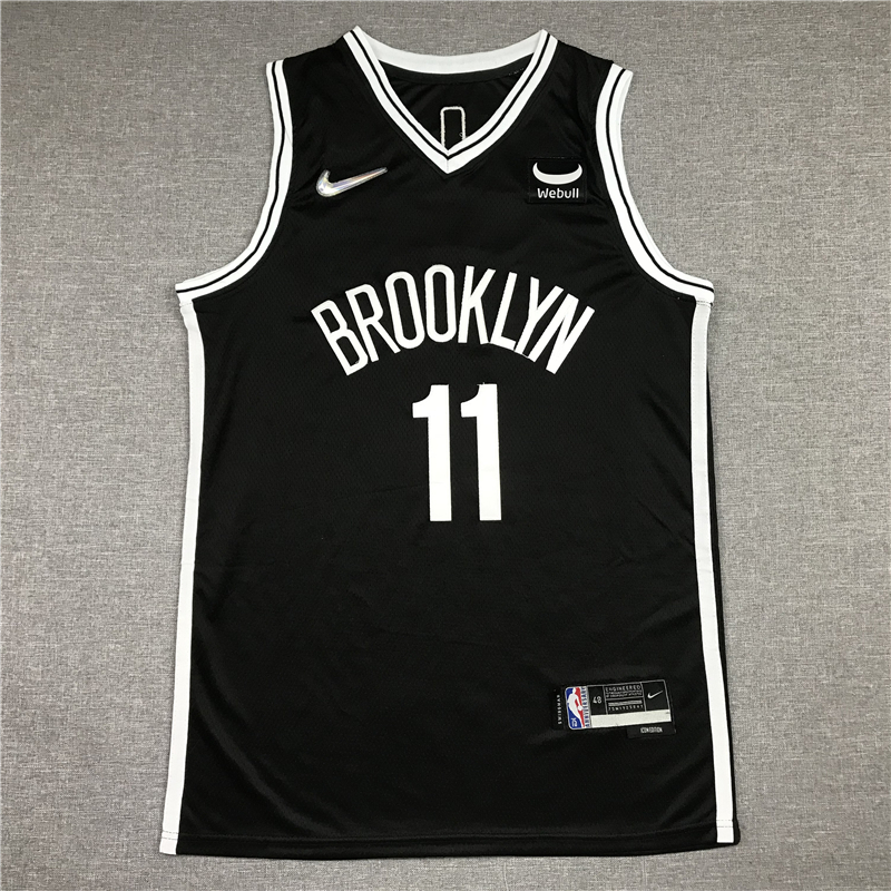 Kyrie Irving 11 Brooklyn Nets 2021-22 Icon Black Jersey
