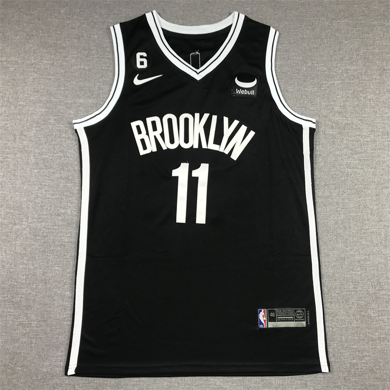 Kyrie Irving 11 Brooklyn Nets 2022-23 Icon Black Jersey