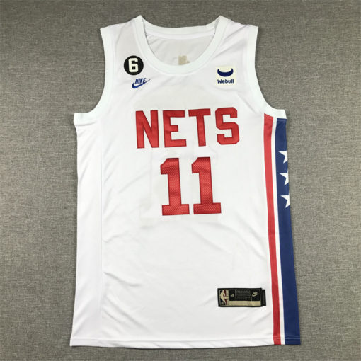 Kyrie Irving 11 Brooklyn Nets 2022-23 White Classic Edition Jersey