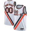 LA Clippers Buffalo Braves 2019-20 Custom White Classic Edition Jersey