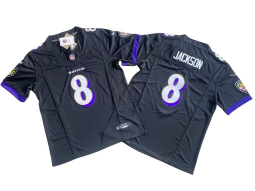 Lamar Jackson Baltimore Ravens Black Vapor Limited Jersey