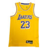 LeBron James #23 Los Angeles Lakers 2021-22 Gold Jersey