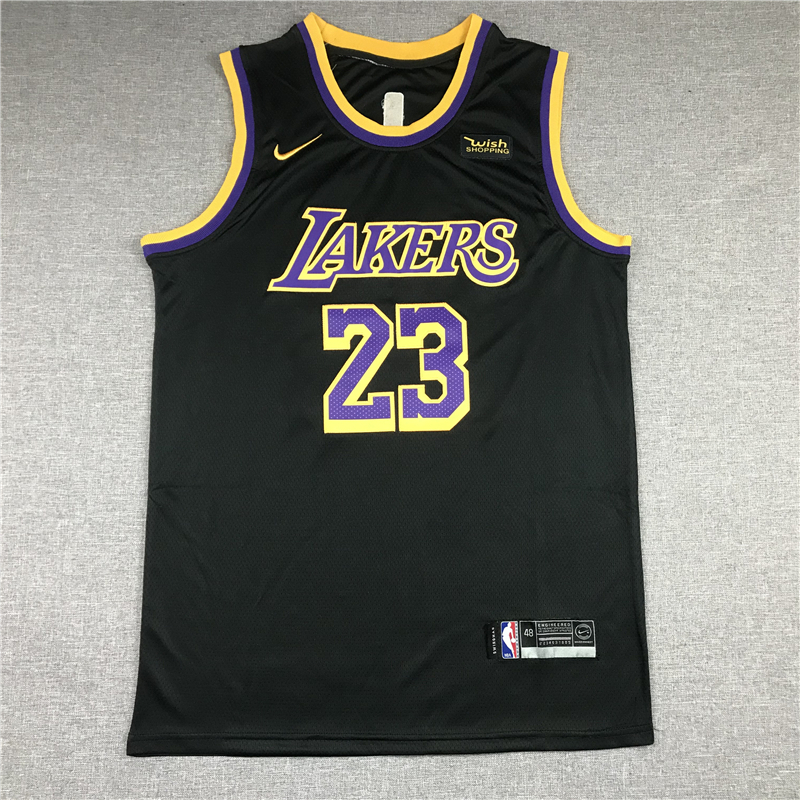 LeBron James 23 Los Angeles Lakers 2021 Black Earned Edition Jersey