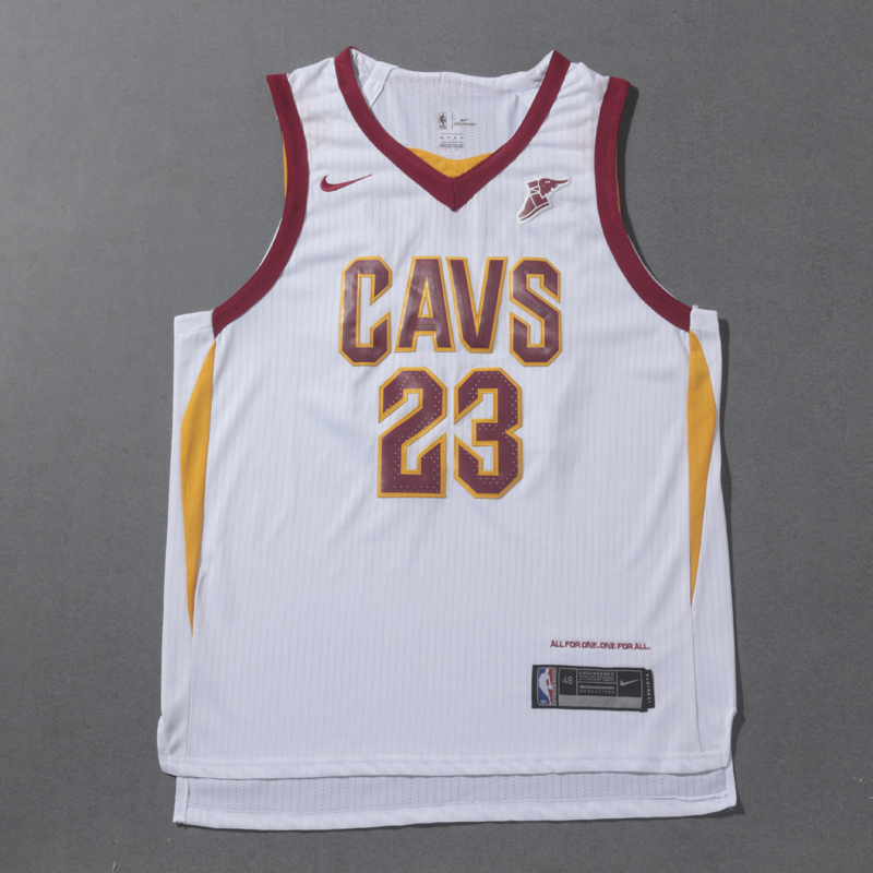 Lebron James 23 Cleveland Cavaliers White Jersey