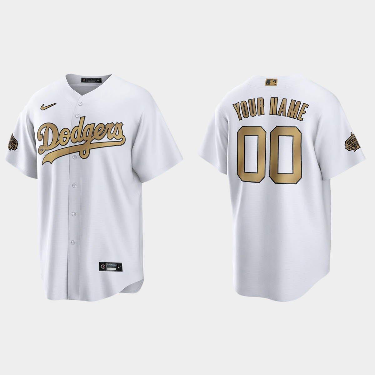 Los Angeles Dodgers 2022 MLB All-Star Game Custom Jersey - White