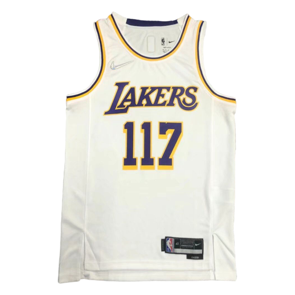 MASTER CHIEF #117 Los Angeles Lakers Icon Edition 2021-22 White Jersey