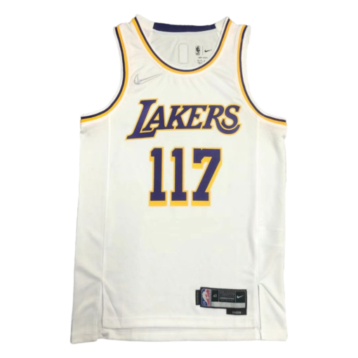 MASTER CHIEF #117 Los Angeles Lakers Icon Edition 2021-22 White Jersey