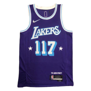 MASTER CHIEF #117 Los Angeles Lakers Jersey Swingman 2021-22 Purple - City Edition
