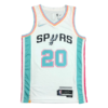 Manu Ginobili #20 San Antonio Spurs Jersey Swingman 2021-22 White - City Edition