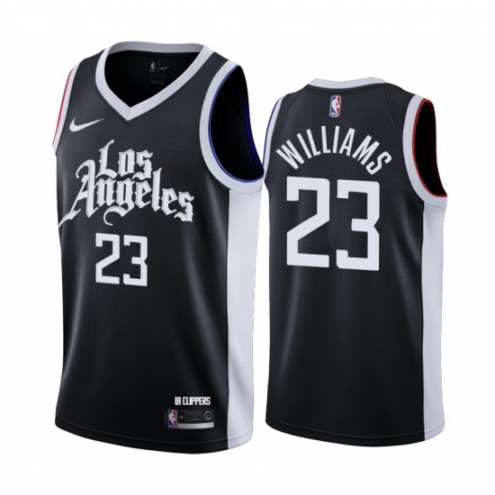 Lou Williams 23 Los Angeles Clippers Black Swingman 2021 City Edition Jersey