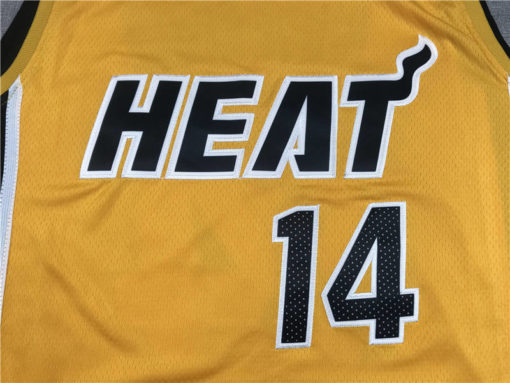 Tyler Herro 14 Miami Heat 2021 Earned Yellow Jersey