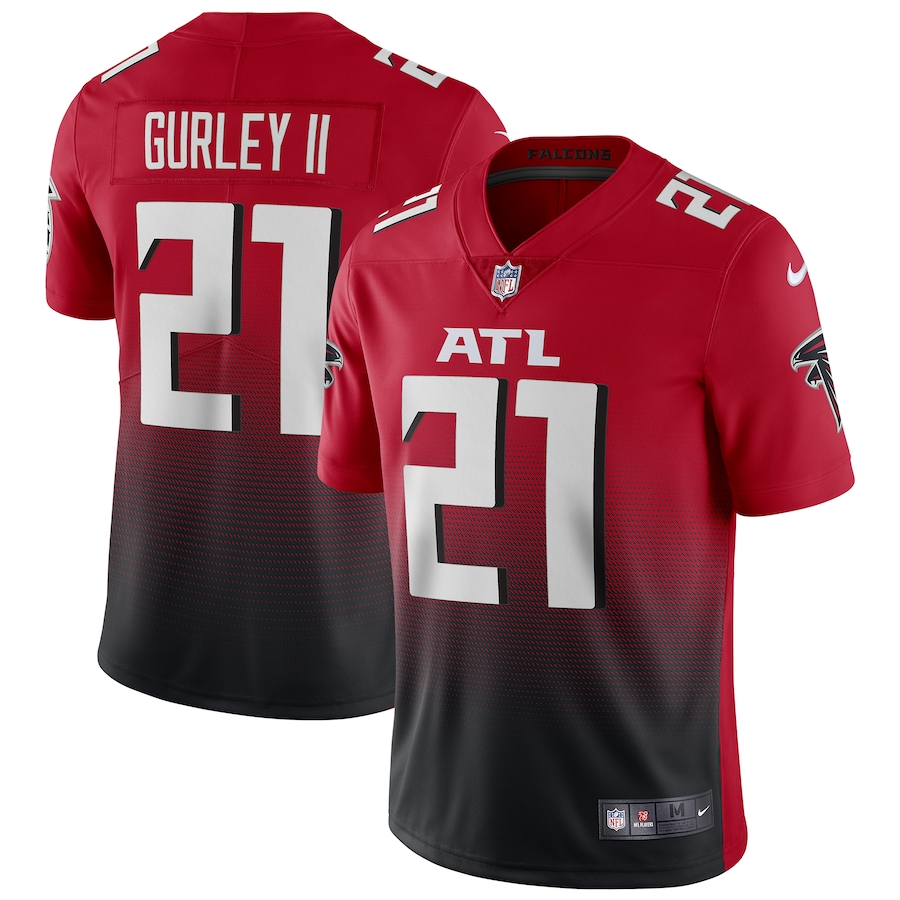Atlanta Falcons #21 Todd Gurley II Red 2nd Alternate Vapor Limited Jersey