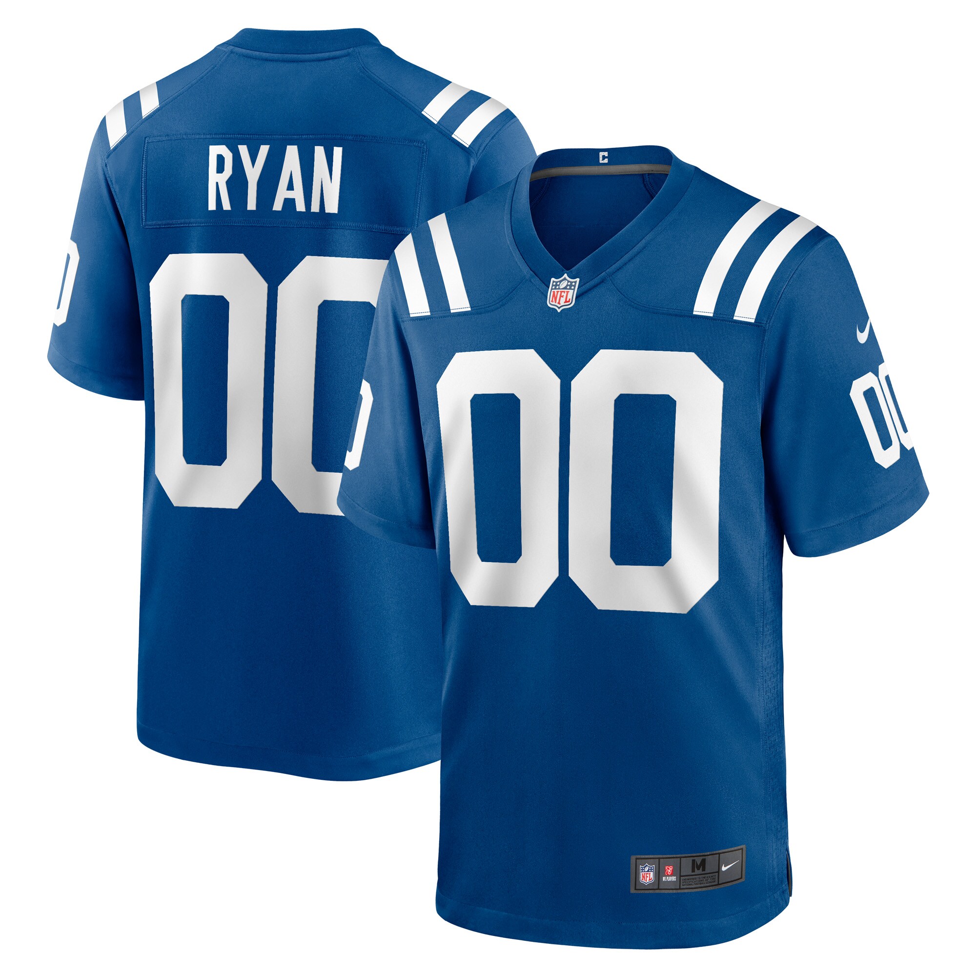 Men's Matt Ryan Indianapolis Colts Custom Royal Game Jersey