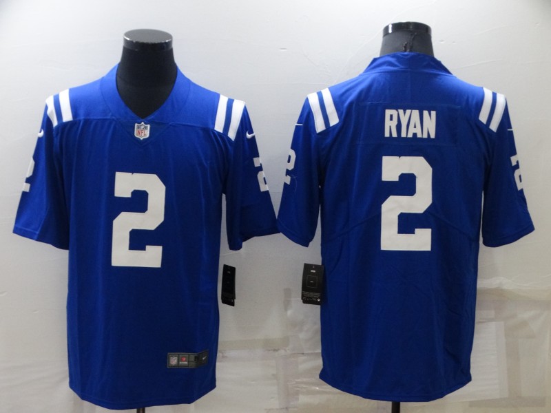 Men’s Matt Ryan #2 Indianapolis Colts Royal Game Jersey
