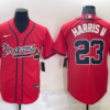 Michael Harris II #23 Atlanta Braves Red Alternate Jersey