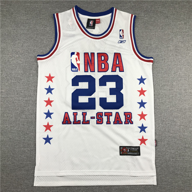 Michael Jordan 23 All-Star East 1988 White Jersey