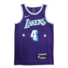 Rajon Rondo #4 Los Angeles Lakers Jersey Swingman 2021-22 Purple - City Edition