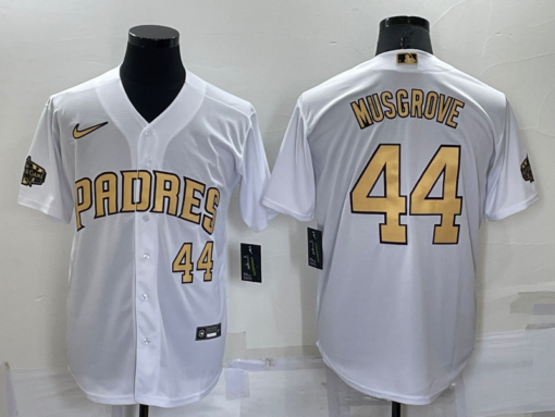 San Diego Padres #44 Joe Musgrove 2022 MLB All-Star Game Jersey - White