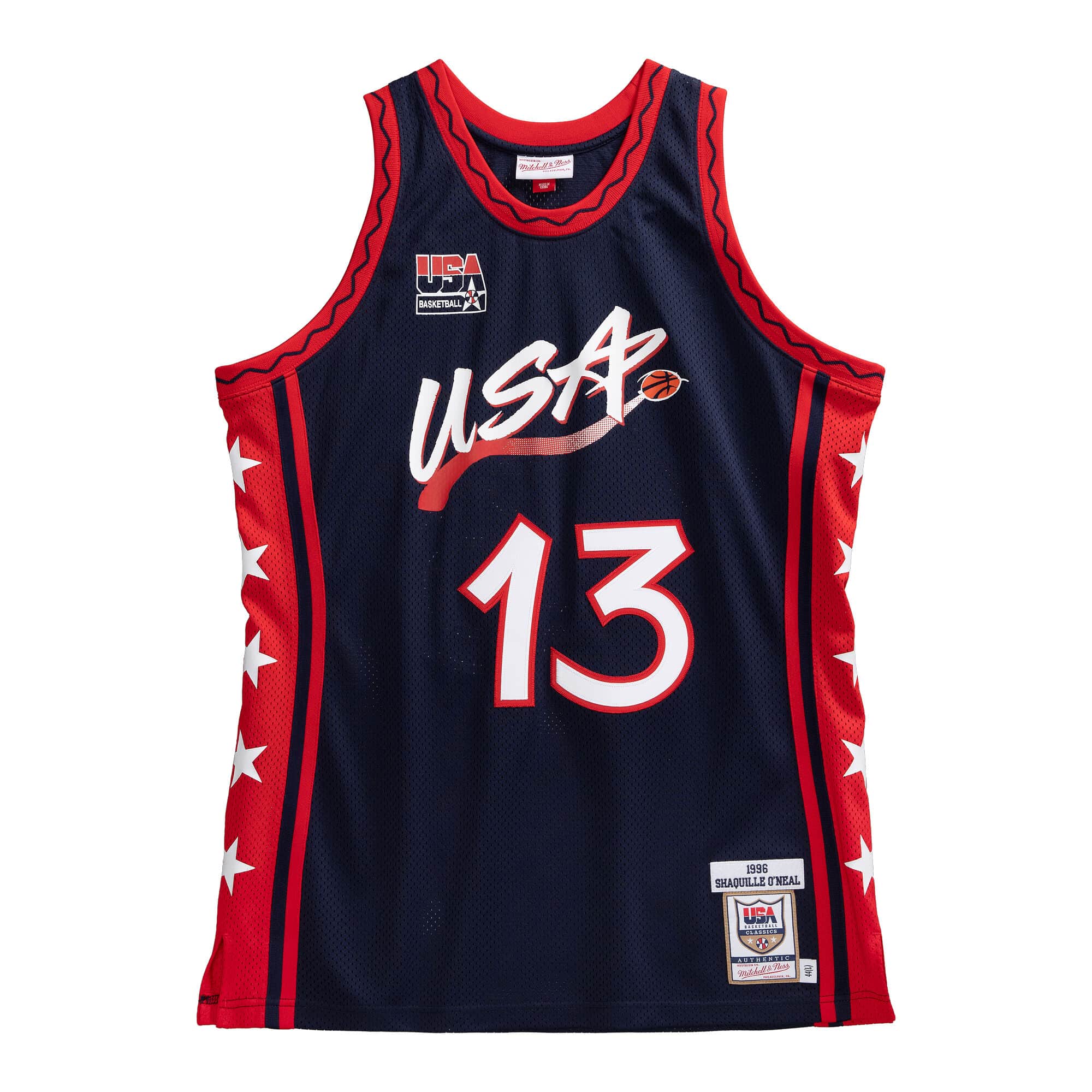 Shaquille O'Neal Team USA Mens 1996-97 Jersey
