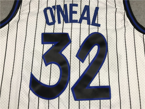 Shaquille O'Neal 32 Orlando Magic 1993-94 Game Worn White Jersey