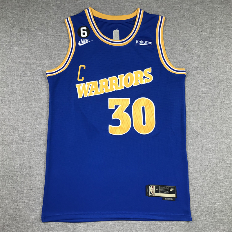 Stephen Curry #30 Golden State Warriors 2022-23 Royal Classic Edition Jersey