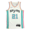 Tim Duncan 21 San Antonio Spurs 2021-22 White City Edition Swingman Jersey