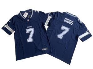 Trevon Diggs Dallas Cowboys Navy Vapor Limited Jersey