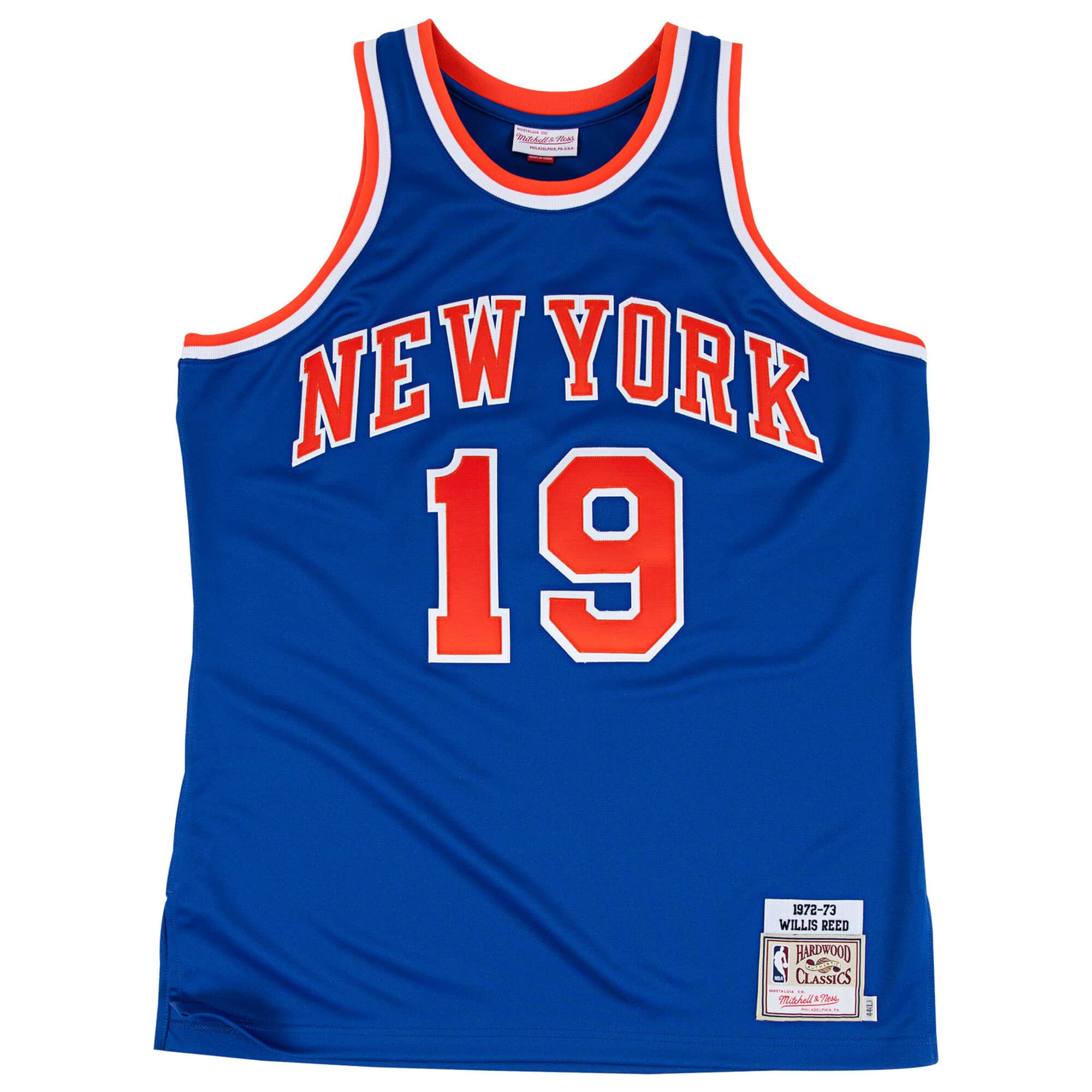 Willis Reed 1972-73 Jersey New York Knicks
