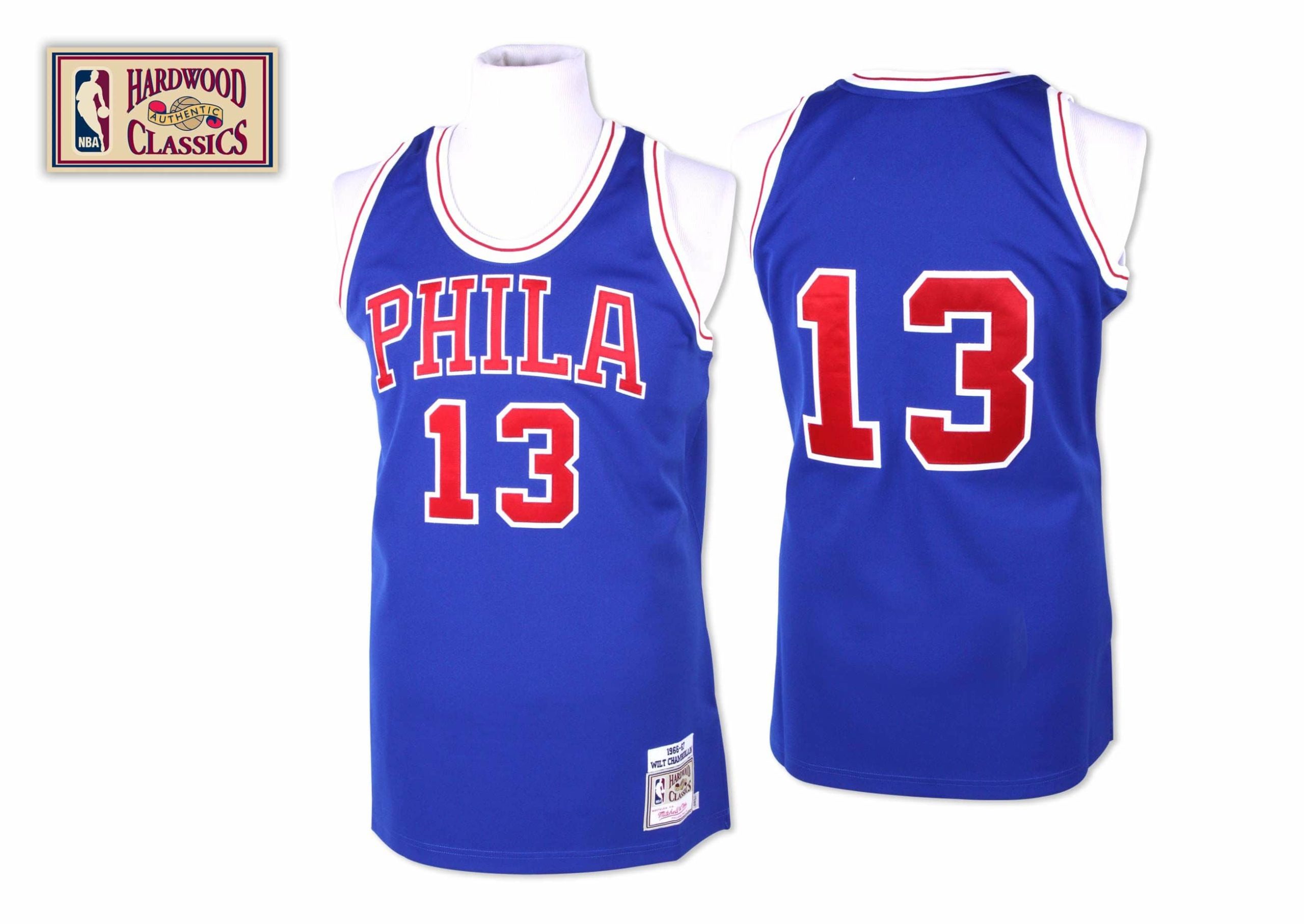 Wilt Chamberlain 1966-67 Jersey Philadelphia 76ers