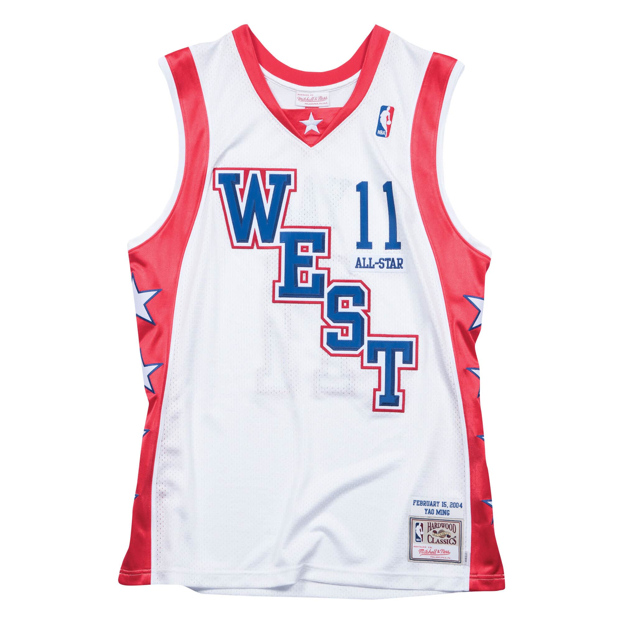 Yao Ming 2004 All Star West Jersey