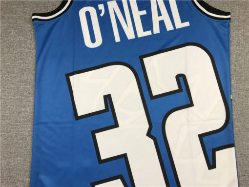 Shaquille O'neal 32 Orlando Magic Big Face M&N Blue Jersey