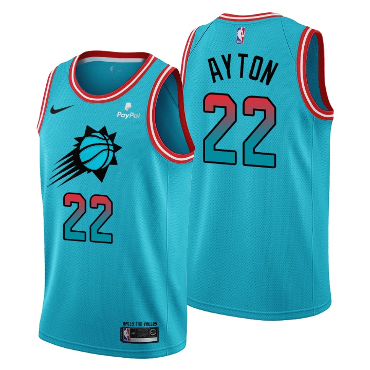 Deandre Ayton Phoenix Suns 2022-23 Blue City Edition Jersey