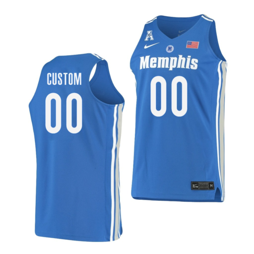 Men's Memphis Tigers Royal Custom Basketball Jersey