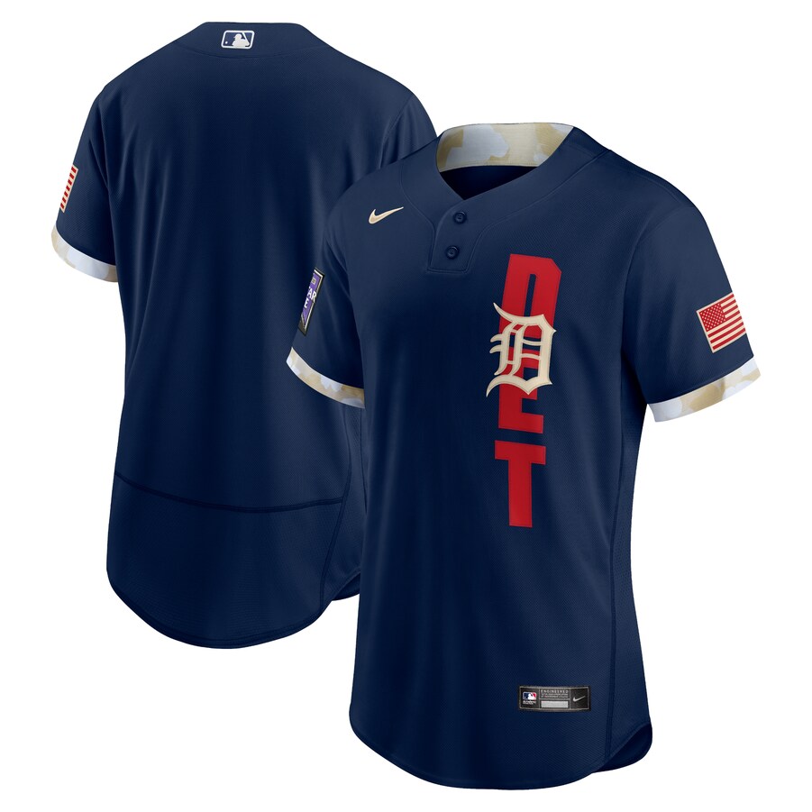 Men's Detroit Tigers  Navy 2021 MLB All-Star Game  Jersey