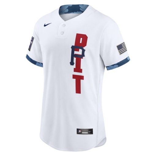 Men's Pittsburgh Pirates White 2021 MLB All-Star Game Custom Jersey