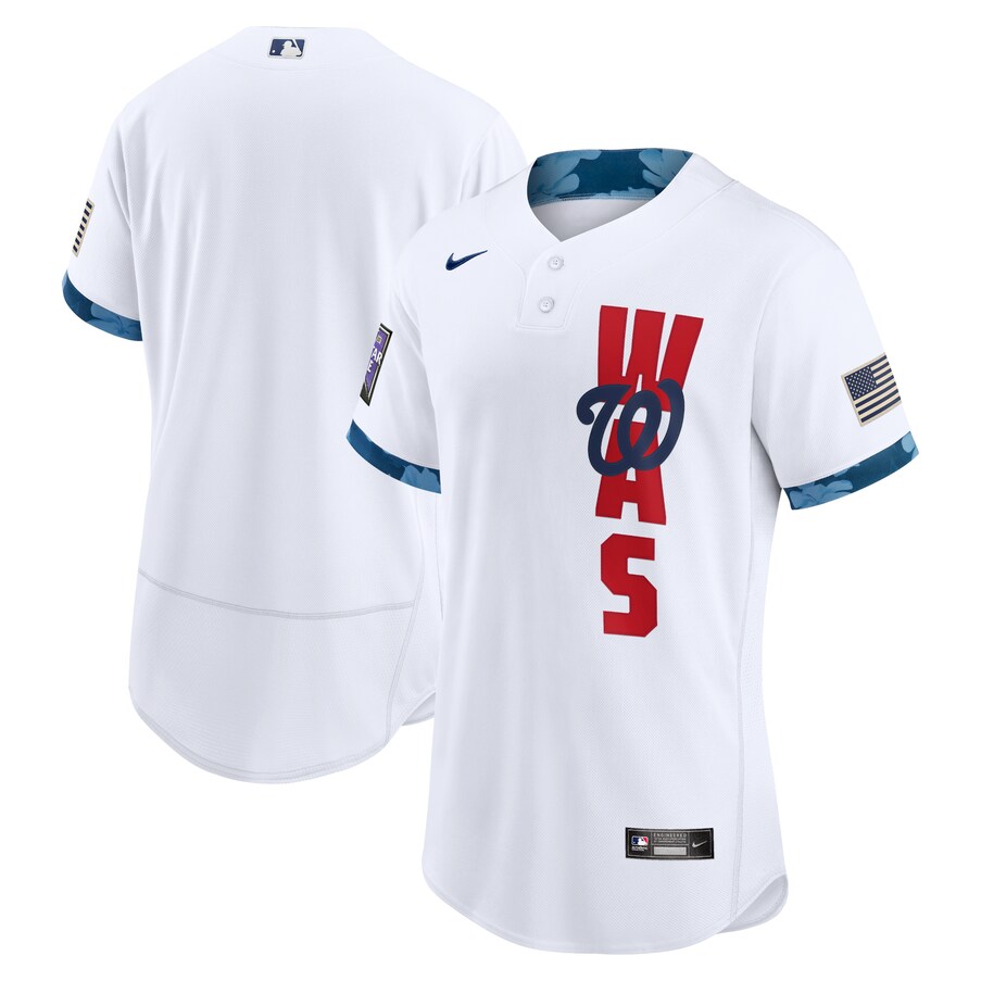 Men's Washington Nationals White 2021 MLB All-Star Game Jersey