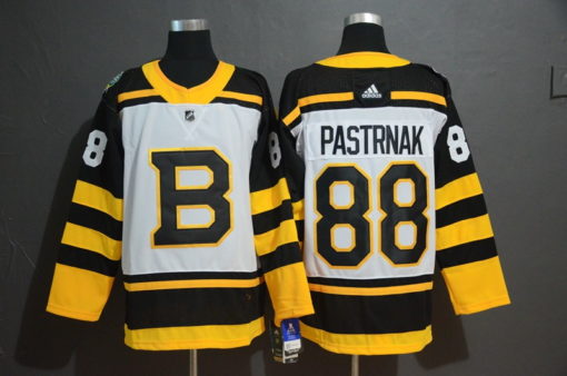 Men's Boston Bruins White Custom Jersey
