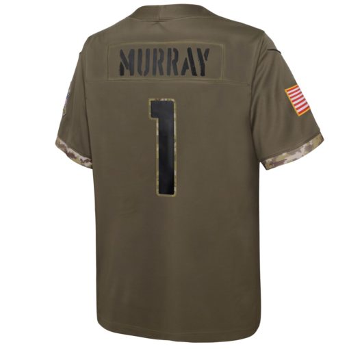 Youth Arizona Cardinals Kyler Murray Olive 2022 Salute To Service Player Limited Jersey
