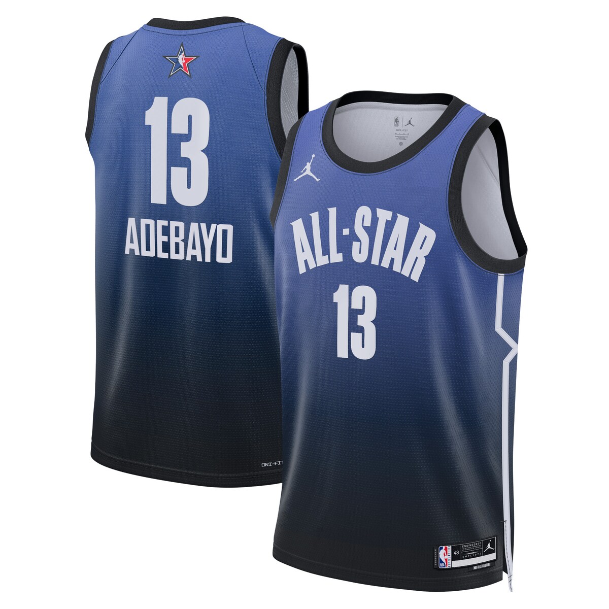 NBA  Team 1 All-Star 2023 Swingman Jersey - Blue - Bam Adebayo - Mens
