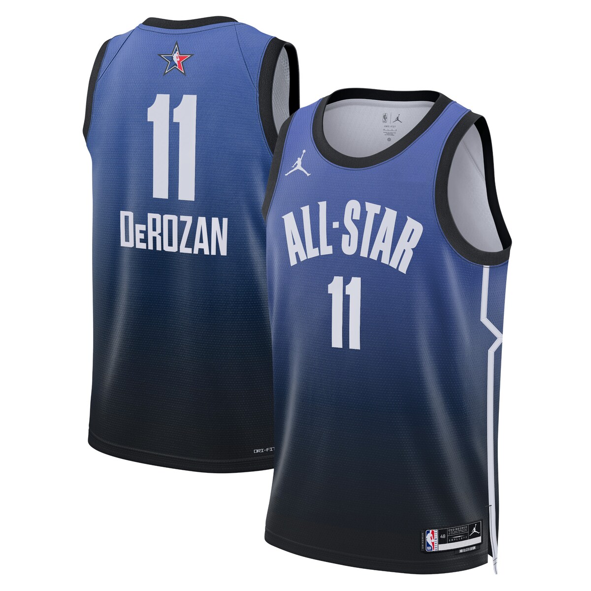 NBA  Team 1 All-Star 2023 Swingman Jersey - Blue - DeMar DeRozan - Mens