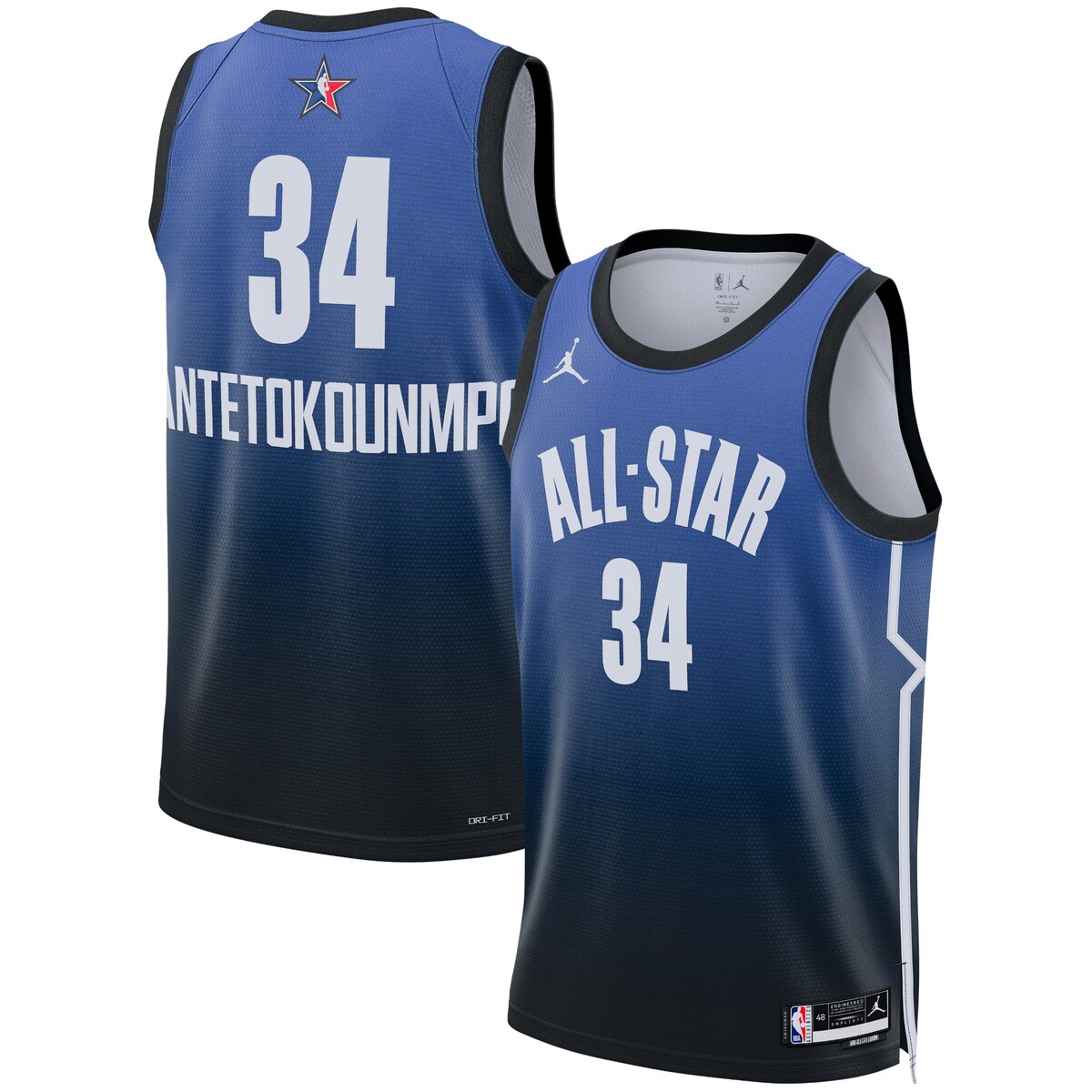 NBA  Team 1 All-Star 2023 Swingman Jersey - Blue - Giannis Antetokounmpo - Mens