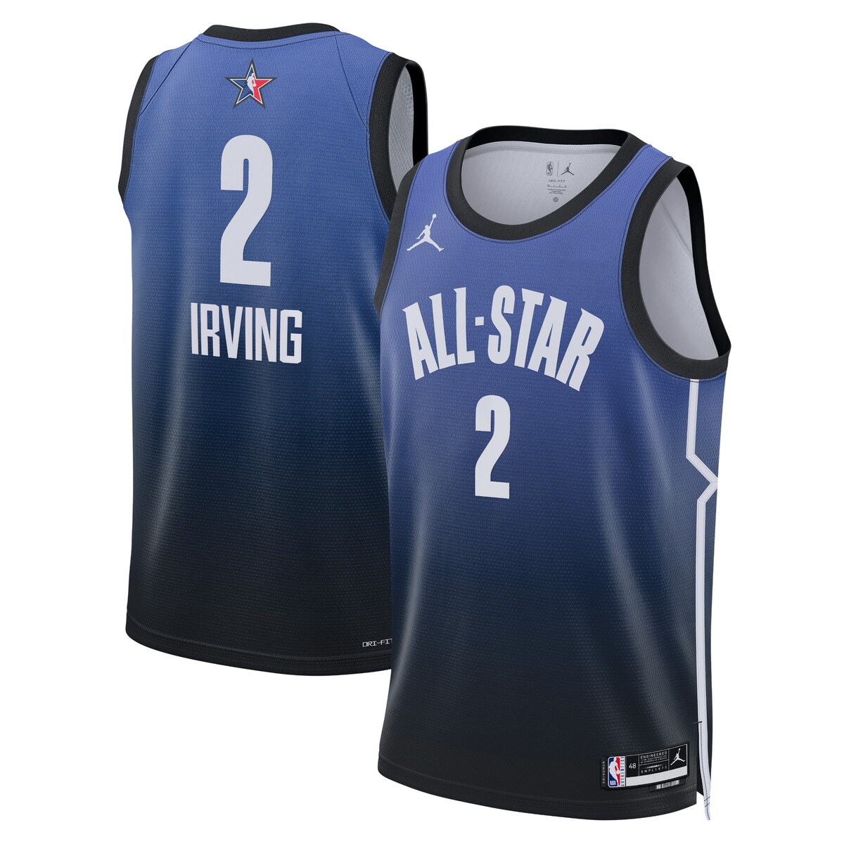 NBA  Team 1 All-Star 2023 Swingman Jersey - Blue - Kyrie Irving - Mens