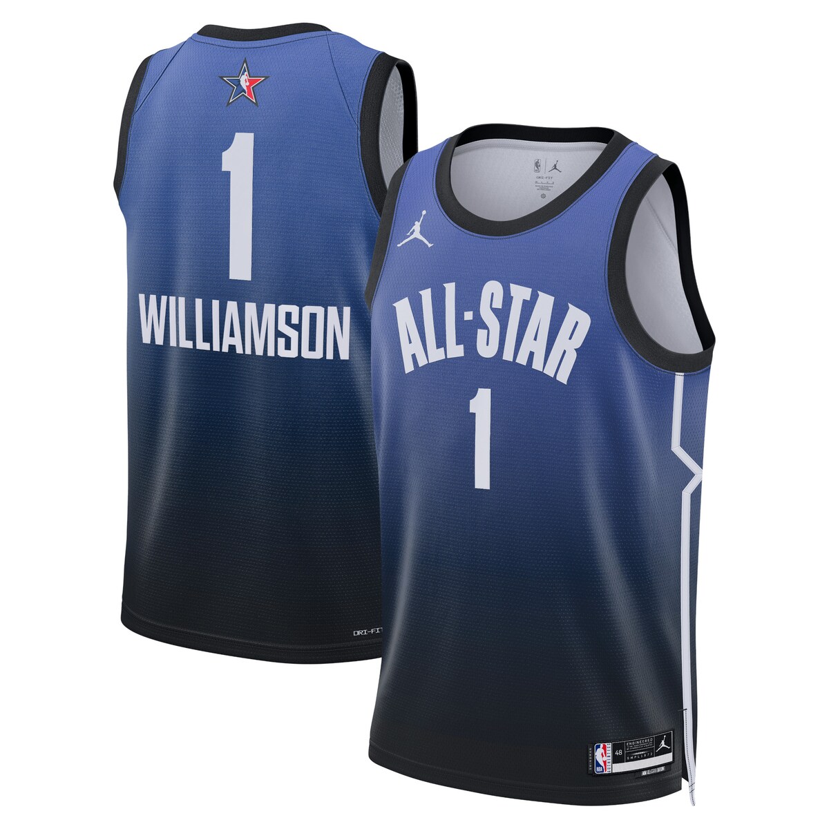 NBA  Team 1 All-Star 2023 Swingman Jersey - Blue - Zion Williamson - Mens